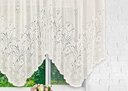 Ver imagem 6 de Cortina Bando Renda Cascata Cozinha Tulipa Bege 2,65x1,00