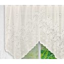 Ver imagem 5 de Cortina Bando Renda Cascata Cozinha Tulipa Bege 2,65x1,00