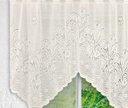 Ver imagem 4 de Cortina Bando Renda Cascata Cozinha Tulipa Bege 2,65x1,00