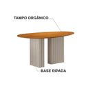 Ver imagem 2 de Mesa de Jantar Orgânica 1,35x0,90 Metros Iza Arbo Design