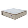 Colchão Queen Probel Molas Ensacadas Pillow Top 158x198x30cm Guarda Costas Genova Branco/bege - 1