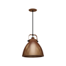 Lustre Pendente Taschibra Navy E27 Bivolt Cobre - 2