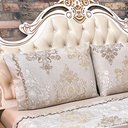 Ver imagem 3 de Jogo de Cama Lençol King Colonial Percal 300 Fios 4 Peças - Cáqui