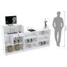 BALCÃO CAIXA ATENDIMENTO 220CM 100% MDF M200.B (LOJA) MUNDI MOVEIS - 4