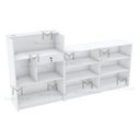 Ver imagem 5 de BALCÃO CAIXA ATENDIMENTO 220CM 100% MDF M200.B (LOJA) MUNDI MOVEIS