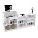 Ver imagem 6 de BALCÃO CAIXA ATENDIMENTO 220CM 100% MDF M200.B (LOJA) MUNDI MOVEIS