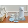 Kit Higiene Bebe Porcelanas Bandeja Azul Meninos + Termica - 8