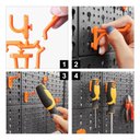 Ver imagem 6 de Gaveteiro Porta Ferramentas Estante Organizador de Bancada Chaves Prego Prateleira Multiuso 52 Peç