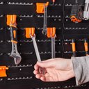 Ver imagem 3 de Gaveteiro Porta Ferramentas Estante Organizador de Bancada Chaves Prego Prateleira Multiuso 52 Peç