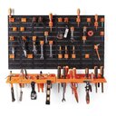 Ver mais imagens de Gaveteiro Porta Ferramentas Estante Organizador de Bancada Chaves Prego Prateleira Multiuso 52 Peç