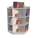 Ver imagem 4 de Cantoneira Jade + Organizador de Brinquedos Mirela 100% Mdf (brinquedos)