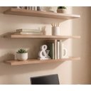 Ver mais imagens de Kit 3 Prateleiras 60x20cm em Mdp com Suporte Invisível Aveiro