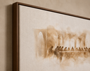 Ver imagem 4 de Quadro Decorativo Religioso Santa Ceia Clean Minimalista com Moldura 100x55