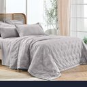 Ver imagem 2 de Jogo de Colcha Casal Altenburg Toque Acetinado Uw Diamond 220x240cm Cinza