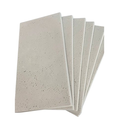 kit 42 pçs Borda Atérmica Piscina 50x25x1,5cm Malibu Branca - Areia de Quartzo Ind. Cimentícia