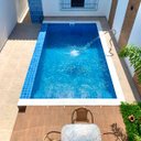Ver imagem 4 de kit 42 pçs Borda Atérmica Piscina 50x25x1,5cm Malibu Branca - Areia de Quartzo Ind. Cimentícia