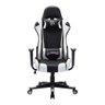 Cadeira Giratória Gamer Trevalla Relax 180 Graus TL-CDG-08-2 Preta/Branca - 2