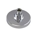 Ver imagem 3 de Ducha Chuveiro Flatt Cromado Articulado com Niple de Teto