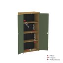 Ver imagem 7 de Armario Alto 02 Portas PIVOTANTE79,2cm x 161,1cm Marrom/Salvia/Samba