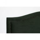 Ver imagem 3 de Cabeceira Queen Curva Luxo 160x60 Veludo Verde - Tachas Fumê