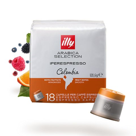 Cápsula Home Cubo Arabica Selection Colômbia Illy Illy Capsula Home Cubo Arabica Selection Colombia