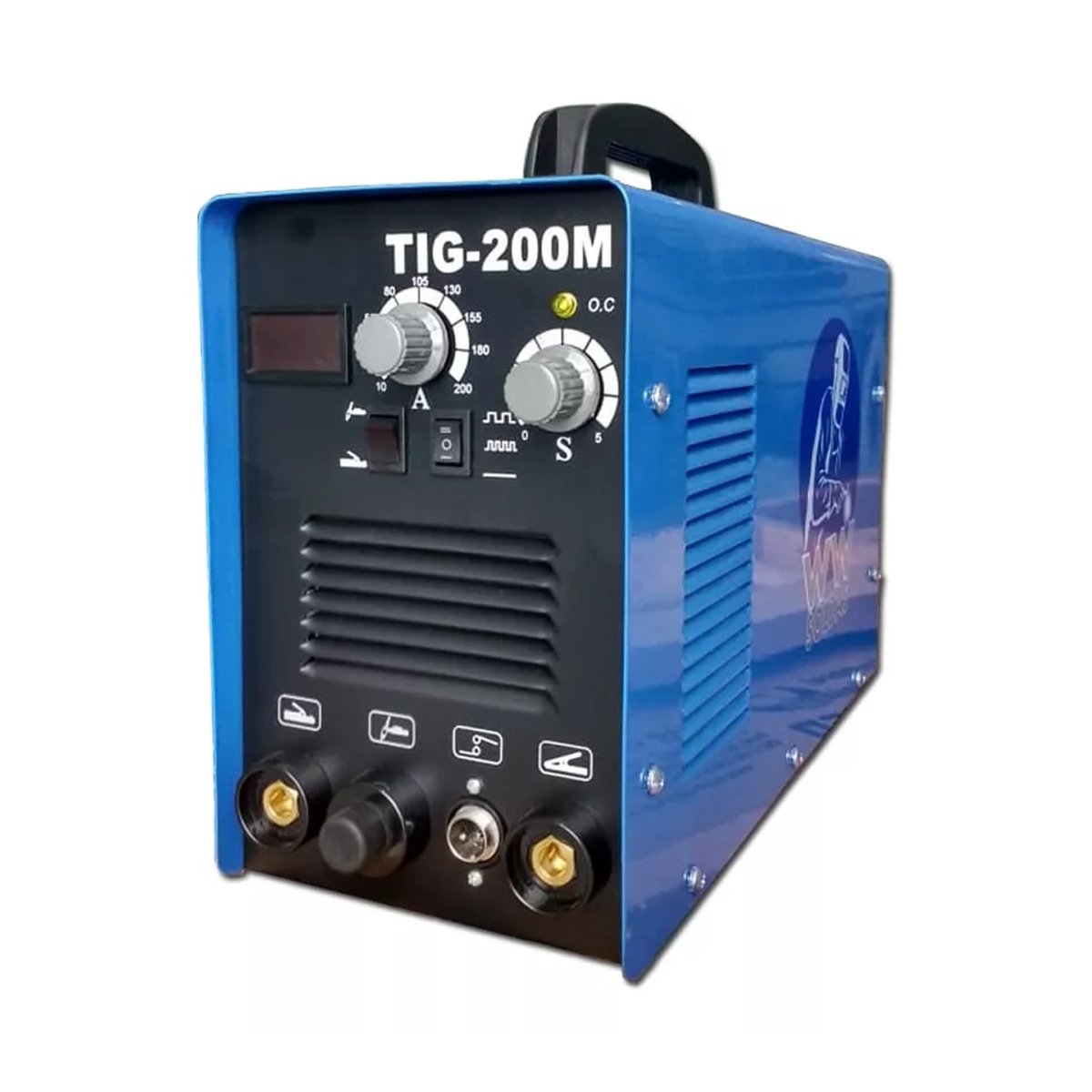 Inversora 220m Tig 2x1alta Frequência Pulsada Solda Aço Carbono e Inox 200a e 220v - 4