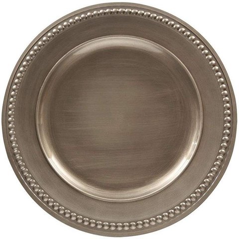 Sousplat Galles Dots Champagne Antique Copa&Cia 945814U