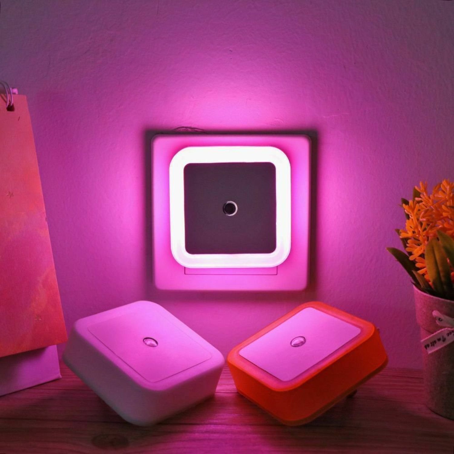 Luminária Abajur Led Infantil Luz De Emergência Bivolt DL48