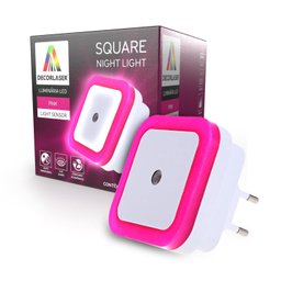 Luminária Abajur Led Infantil Luz De Emergência Bivolt DL48 Decorlaser - 3