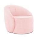 Ver mais imagens de Sofá 4 Lugares Orgânico 220cm Morgan e 2 Poltronas Lua Suede Rosa Bebê D03 - D'Rossi