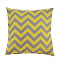 Ver imagem 1 de Almofada Chevron Amarelo e Cinza