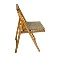 Ver imagem 3 de Cadeira em Madeira Maciça com Corda Náutica Acabamento a Óleo Natural