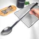 Ver imagem 2 de Colher Profissional Aço Inox Arroz Buffet Restaurante 50cm