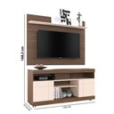 Ver imagem 6 de Rack com Painel Yara para Tv com 55 - Nogueira/off White