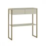 Aparador Industrial Dijon 2 Gavetas Off White - Olivar Móveis - 2