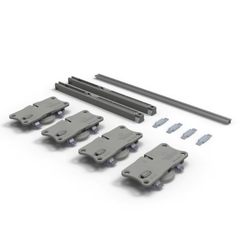 Kit Flow Embutido 1 Porta 20 a 50 Kg 9996 Rometal