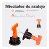Kit Nivelador Piso e Porcelanato Fácil Rápido Reutilizável - 5