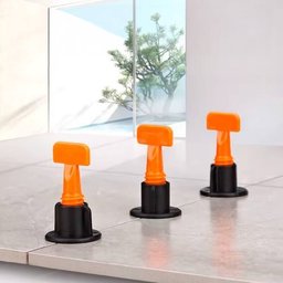 Kit Nivelador Piso e Porcelanato Fácil Rápido Reutilizável - 10