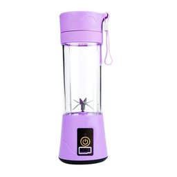Liquidificador Mini Portátil Bateria Squeeze Roxo - 1