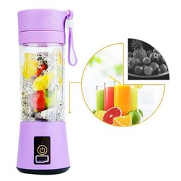 Liquidificador Mini Portátil Bateria Squeeze Roxo - 4
