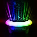 Ver imagem 3 de Luminária Abajur Projetor Estrelas LED RGB Colorida com Musica Decorlaser