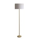 Ver imagem 4 de Luminária de Chão Piso Abajur Altura 1,6m Alumínio com Cúpula Redonda Ref 88 Dourado Cup Branco