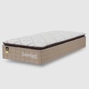 Ver imagem 1 de Colchão Solteiro Comfort Class Pillow Top 28x88x188cm - Bege - e-Shop Casa