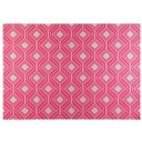 Ver imagem 3 de Tapete Corttex Berlim Geométrico Vermelho e Bege - 2M x 1,40M de Largura