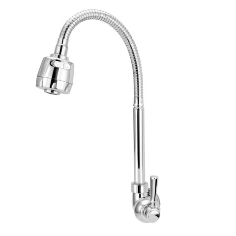 Torneira Flexível Parede Cozinha Gourmet Luxo Chuveirinho