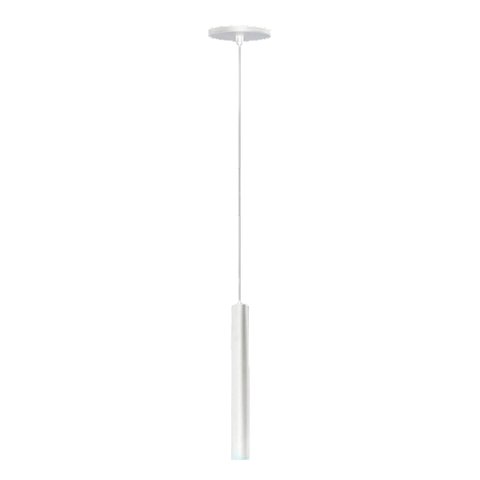 Kit 2 Pendente Tubo Palito 30cm - Branco + Lampada Led 4w
