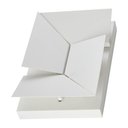Ver imagem 1 de Arandela de Parede Led Lozo Duo Retangular 3000k 4w Bivolt 20x30cm Metal e Acrílico Branco - Nordeco