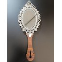 Ver imagem 4 de Espelho de mao provencal 39x14 Lins Pegui:prata