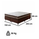 Ver imagem 5 de Conjunto Box Casal Ecoflex King Size 68x193x203cm