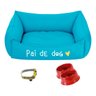 Kit Cama Pet Para Cachorro Gato Filhote Pai De Dog:Azul - 3